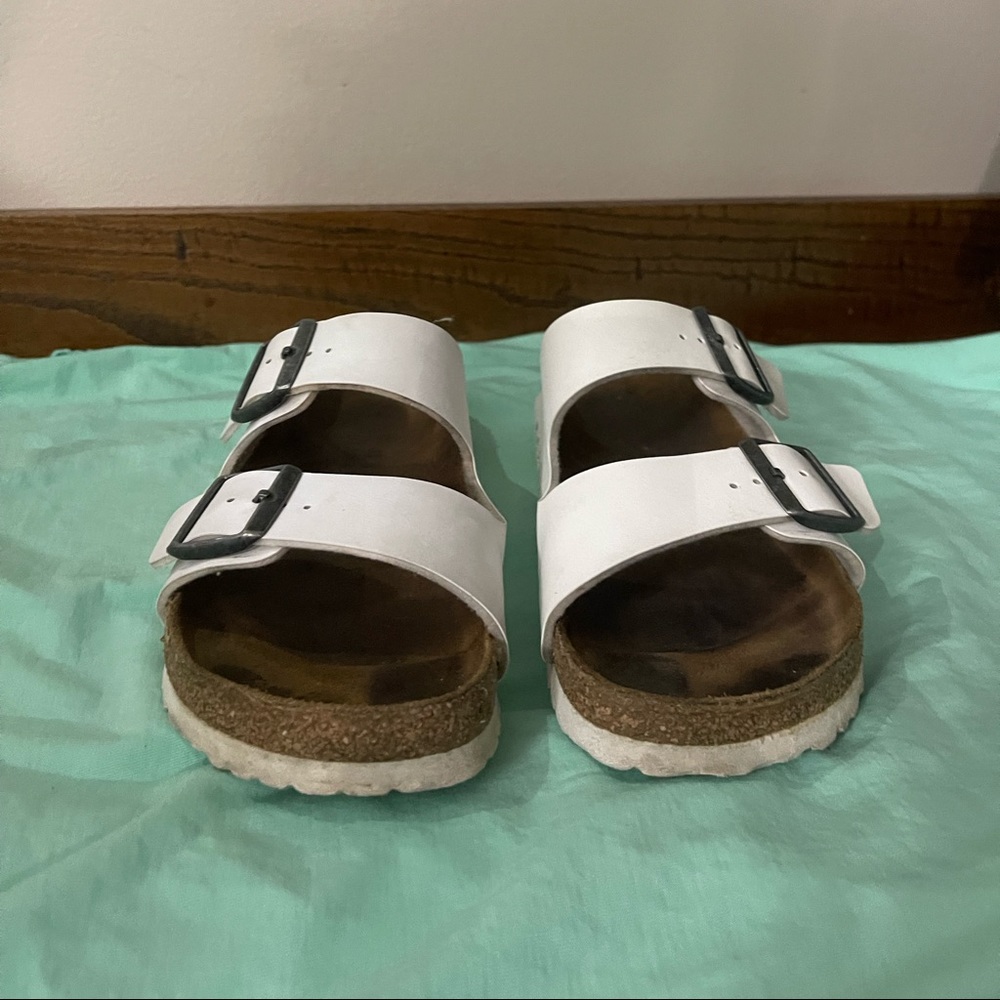 White Birkenstocks